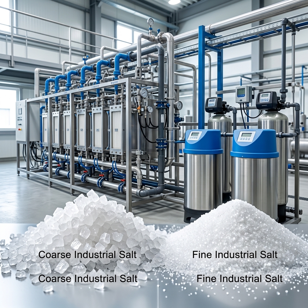 High-Grade Industrial Salt in Water Treatment